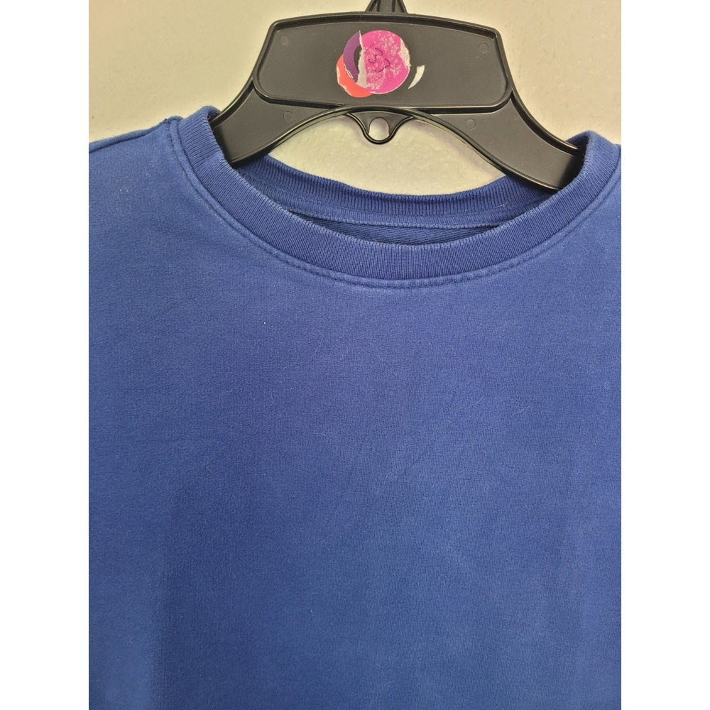 Primary Kids Royal Blue Crewneck Sweatshirt Pockets 4-5 Cotton Blend #8 - Picture 2 of 5